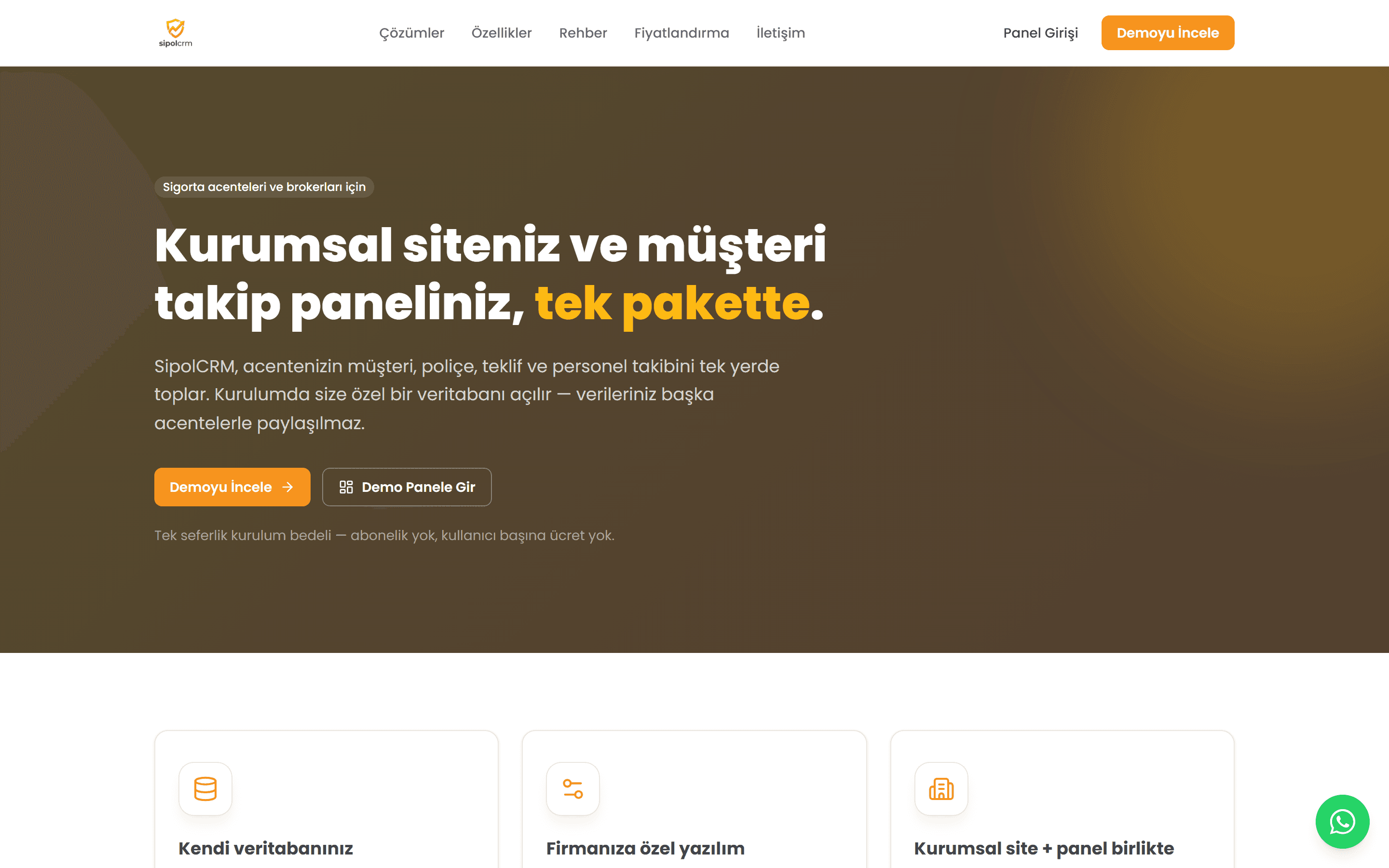 SipolCRM — Insurance Agency CRM
